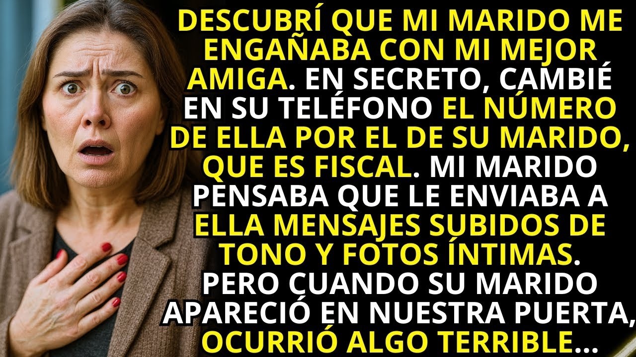 Mi marido envió fotos íntimas a su amante, pero quien las recibió fue su marido. Yo cambié el número