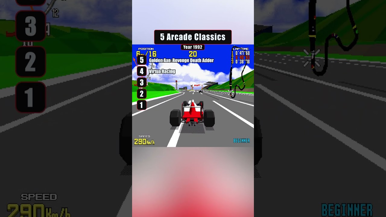 Five arcade games that shaped gaming in 1992.