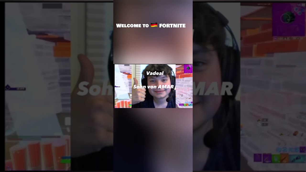 Welcom to Fortnite germany