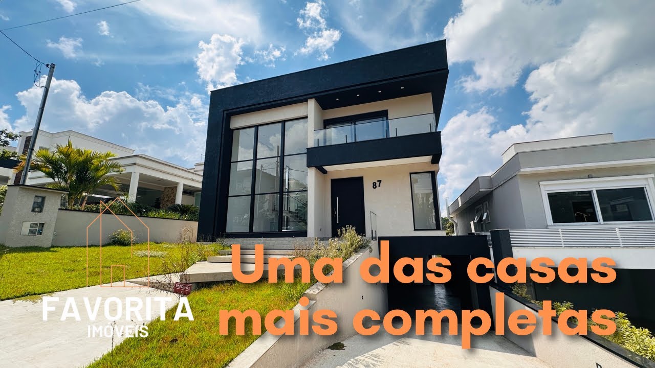 Casa com 720m² e 5 dormitórios, à venda no condomínio Santa Maria!