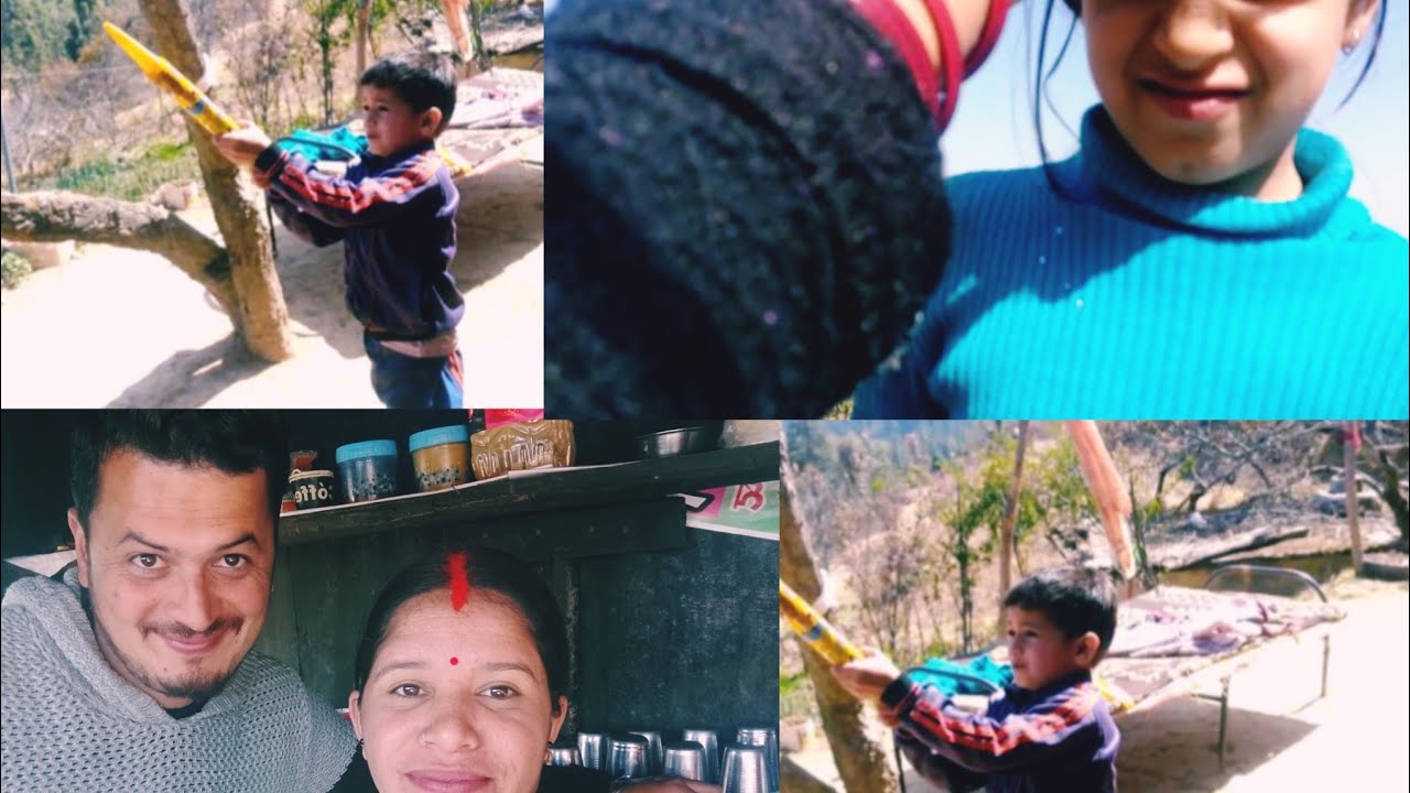 आज हमने भी बनाई होली  👍🙏👍😂😂