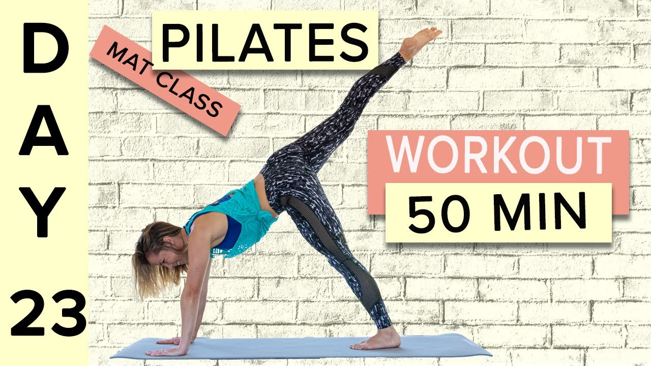Ultimate Fat Burning Pilates Workout Life Full of Zest (Day 23) YouTube