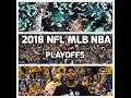 2018 playoffs   nfl nba mlb