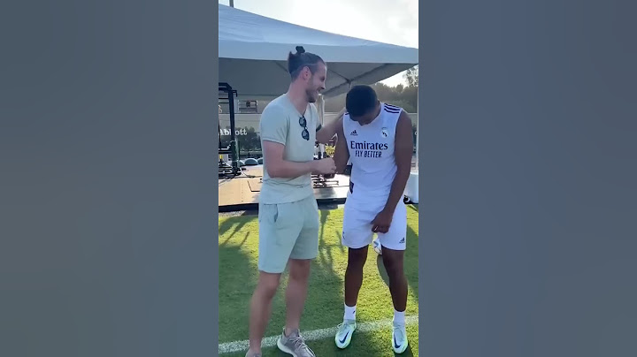 Gareth Bale reunited with Real Madrid in Los Angeles 🤝❤️