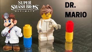 LEGO Dr. Mario Custom Minifigure Showcase- Smash Ultimate