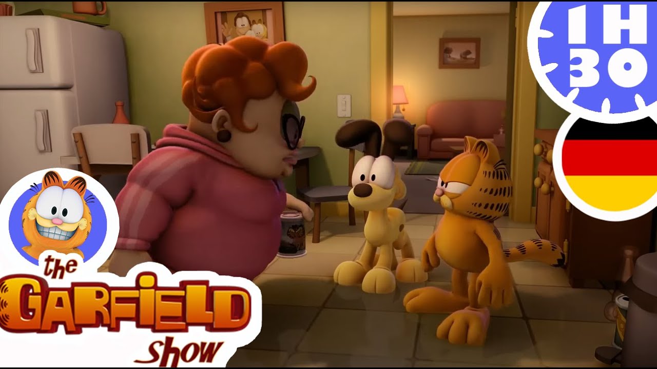 😾 Garfield und Odie wollen sich an Tante Ivy rächen 😡 - Garfield Episoden Compilation