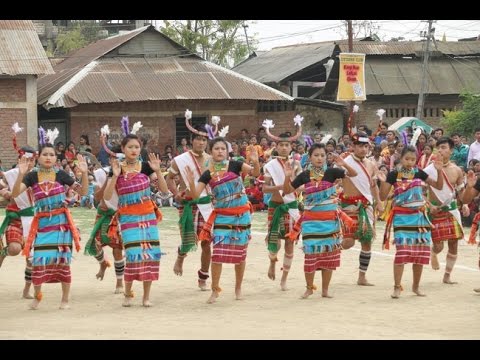 Beautiful Shim Laam dance of KabuiRongmei  KabuiRongmei dance  Yaoshang Sports Meet  Part 2