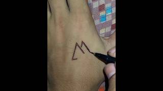 How to make small triangle tattoo | twins triangle tattoo