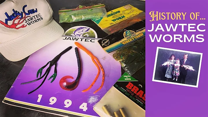 History of JAWTEC WORMS (1994 catalog flip-thru)