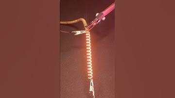 😧 Satisfying heating element of heater #shorts #howtomake #nichrome_wire