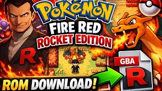 How to Download Pokémon Fire Red Rocket Edition GBA in 35 Seconds | Dr ASCE |  screenshot 1