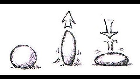 Nguyên tắc 1 – Nén và Giãn (Squash and Stretch) | Xuan Sang Animation