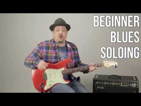 How To Solo On Guitar  Blues Techniques For Beginners  E Minor Pentatonic Scale For Soloing