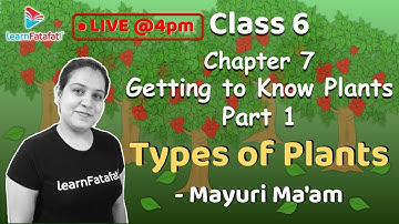 Class 6 Getting to Know Plants? Part 1: Types of Plants - Mayuri Ma