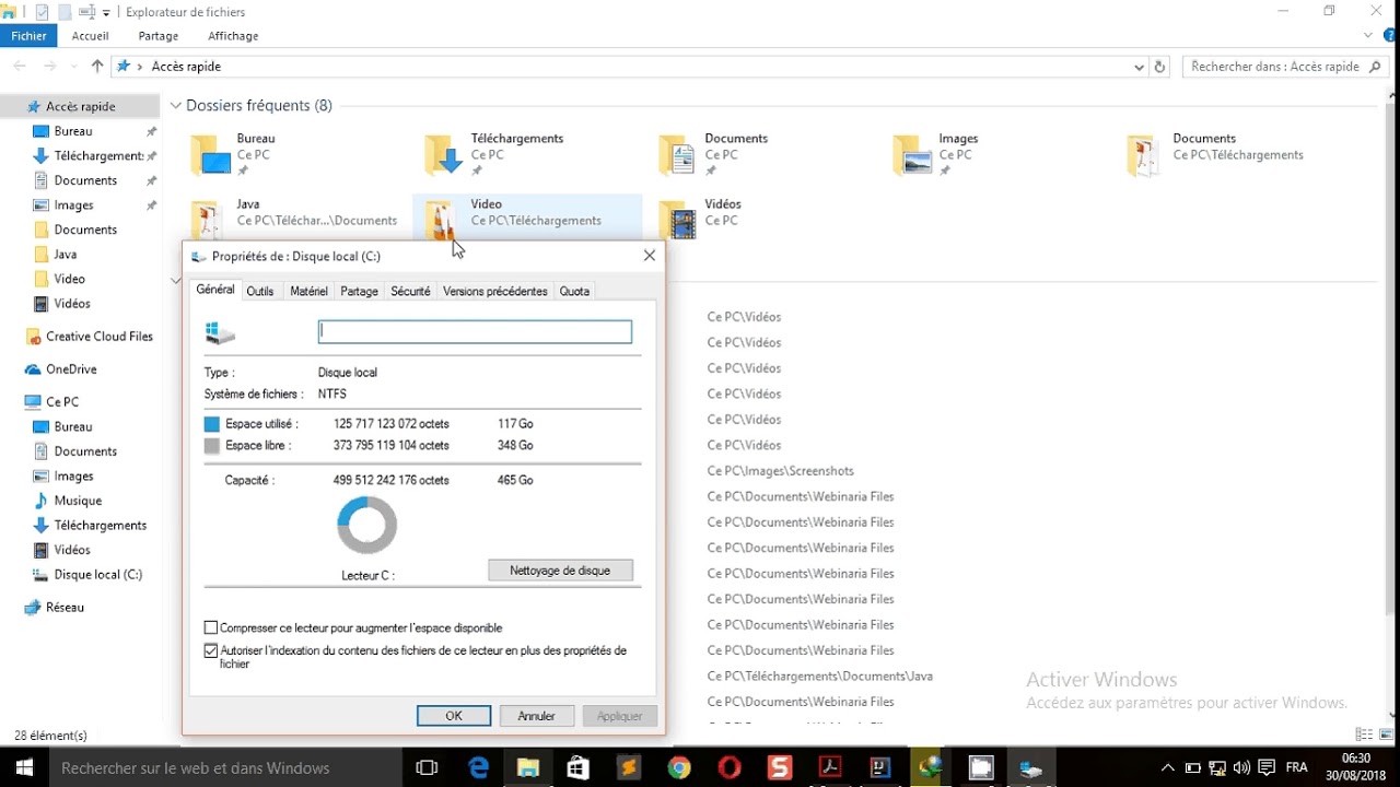 LIBERER DE L'ESPACE DISQUE ET ACCELERER VOTRE PC. - YouTube