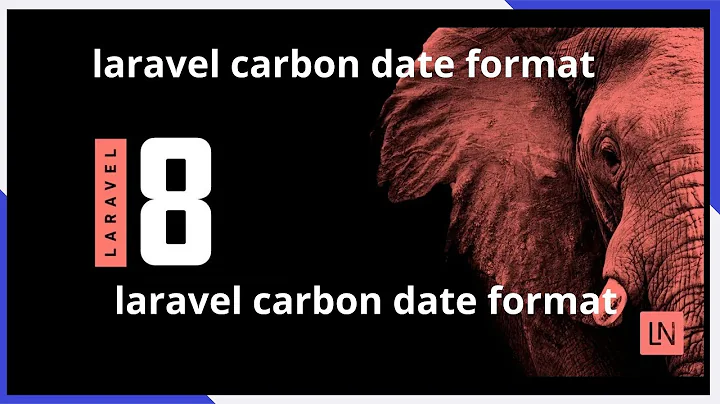 Laravel carbon date format