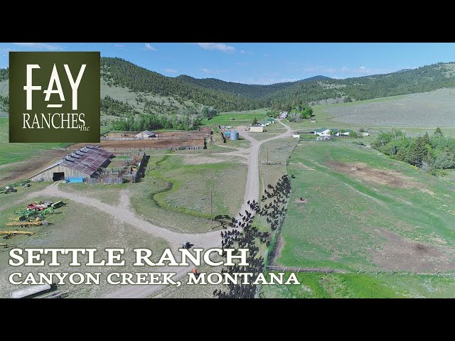 Montana Ranch For Sale | Settle Ranch | Canyon Creek, MT