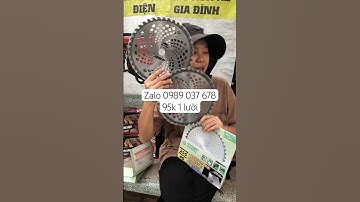 Lưỡi cắt cỏ tròn hợp kim - 25cm 🌹☎️