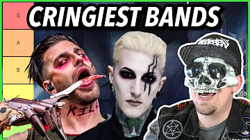 CRINGIEST Metal Bands RANKED (Slipknot, Motionless In White, Five Finger Death Punch & More!)