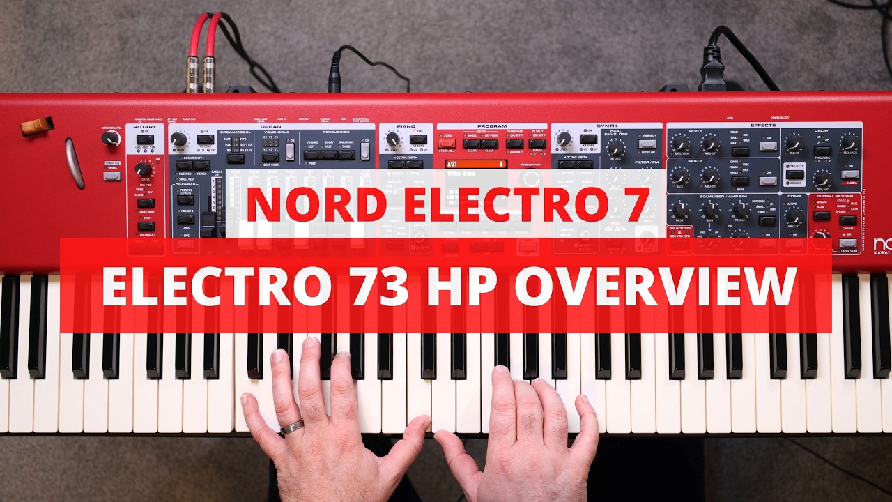 Watch Nord Electro 7 - 73 HP Kawai Hammer Action Weighted Key Overview on YouTube Watch Nord Electro 7 - 73 HP Kawai Hammer Action Weighted Key Overview on YouTube