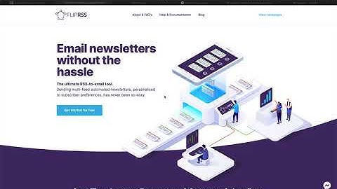 Setting up a multi RSS Feed newsletter campaign using Mailchimp and FlipRSS