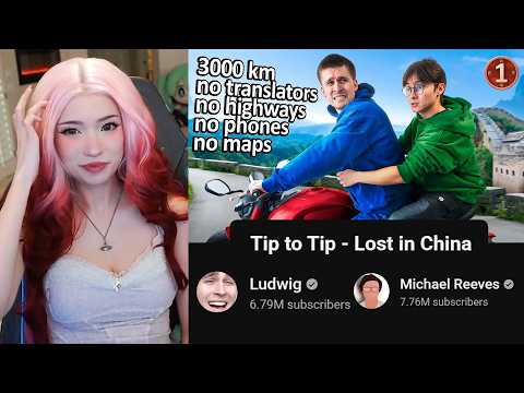 Emiru Reacts to "Tip to Tip" by Ludwig and Michael Reeves (Day 1-4)
