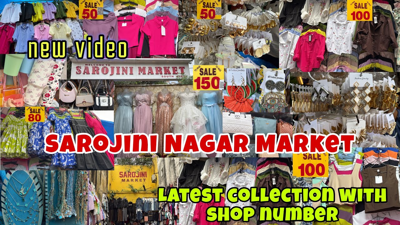 Sarojini Nagar Market Delhi ✨| Latest Summer Collection with Shop no. September 2025| Jasmine kaur