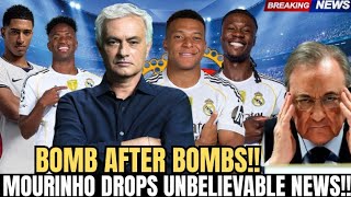 🔥JUST NOW🔥 JOSE MOURINHO DROPS UNBELIEVABLE NEWS!! BELLINGHAM, VINICIUS, MBAPPE... FUTURE ON TWIST🔥 screenshot 4