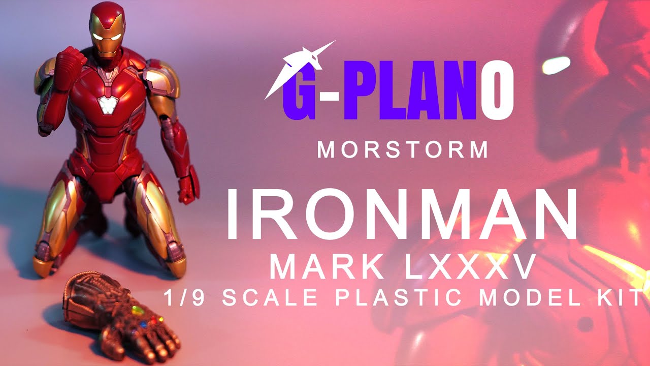 UNBOXING MORSTORM IRONMAN  1/9 Scale Plastic Model Kit Standard Version