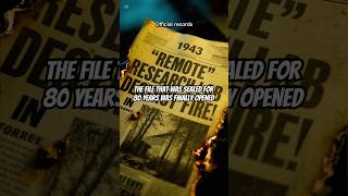 The File That Was Sealed for 80 Years Was Finally Opened