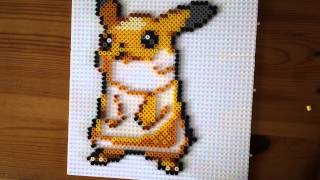 Pikachu Perler Bead Tutorial