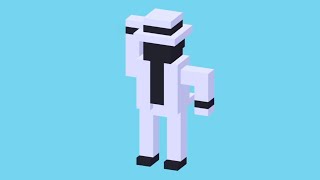 How To Unlock The “SPACE WALKER” Character, In The “SPACE” Area, In CROSSY ROAD! 🕴🏻