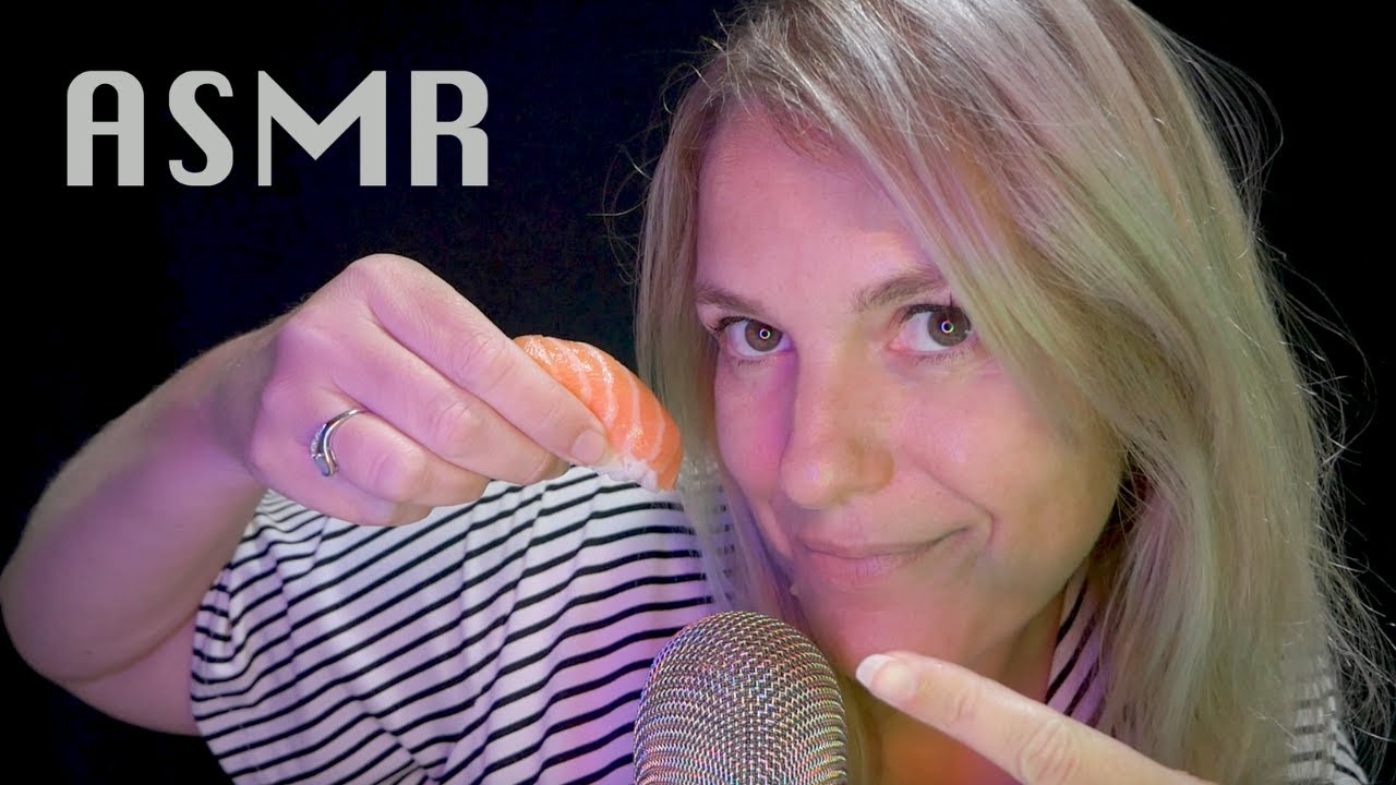 ASMR FR 🍣 Mukbang - Dégustation de sushis et blabla