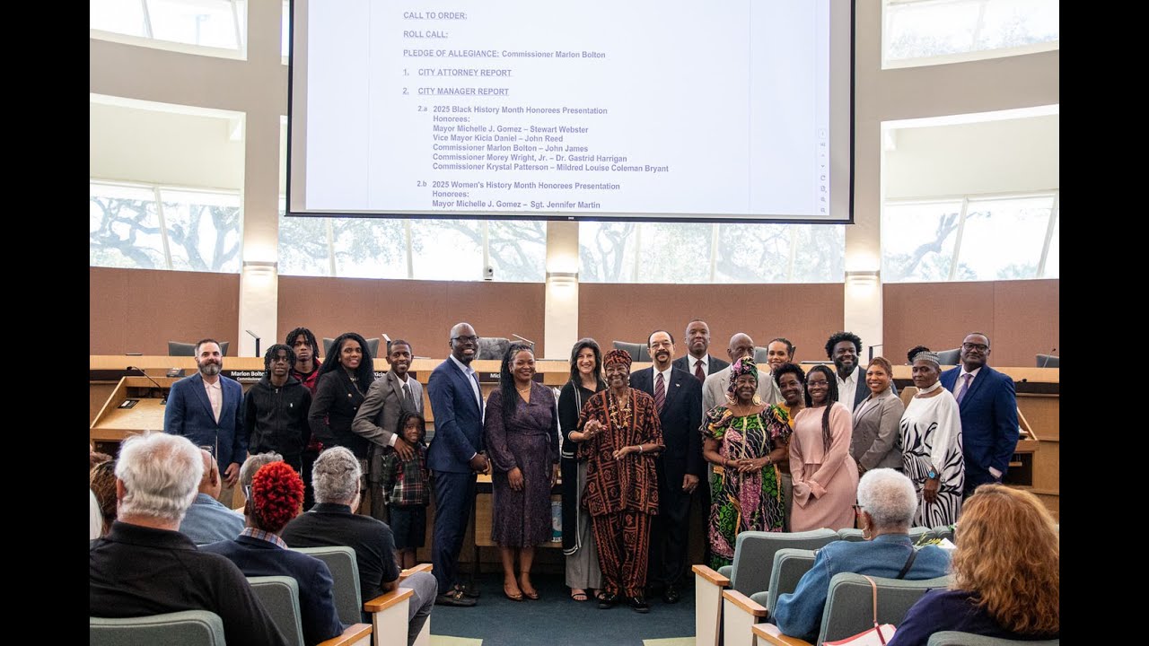 2025 Black History Month Honorees - YouTube