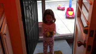 Audrey's gift from the Switch Witch