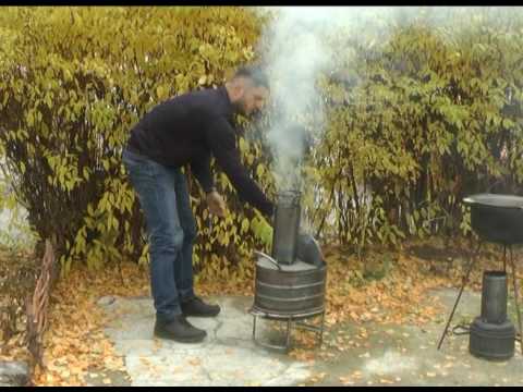 походная полевая печь-ппп_ЮН 2/16 - YouTube