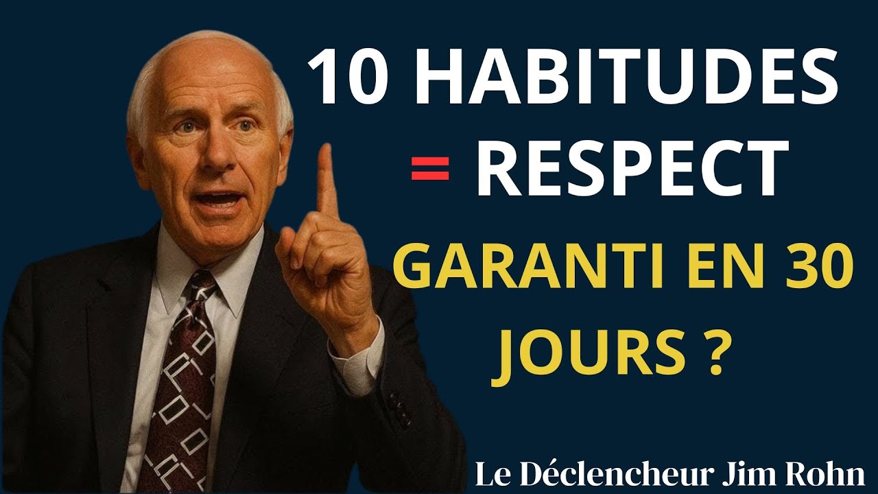 TU DEVRAIS AVOIR RESPECT EN 30 JOURS AVEC CES 10 HABITUDES SECRÈTES ?
