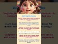 Little Negotiator Gets Mom to Agree - English Speaking Practice #englishconversation #funny #family