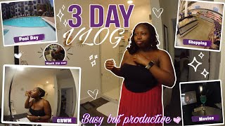 ✨ 3 Day Vlog | Pool Day, Shopping, GRWM & Washing My Cat 🐱💕