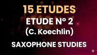 ETUDE Nº 2 (C. KOECHLIN) - SAXOPHONE & PIANO - YouTube