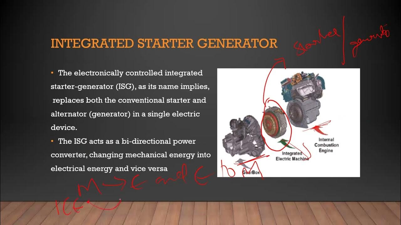 integrated starter generator YouTube