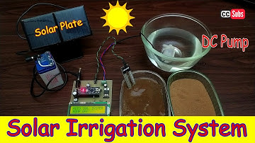 Solar Powered Automatic Irrigation System Using Arduino