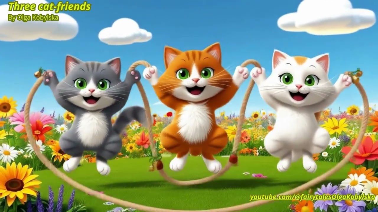 Three cat-friends 