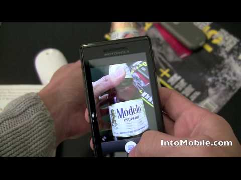 Google Goggles demonstration