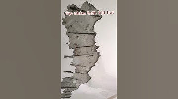 vữa trát bị rụng nguyên nhân do đâu #thicongtrongoi #xuhuong #sieuthibanve #foryou #home