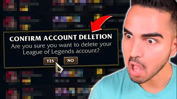 Can riot delete your account?