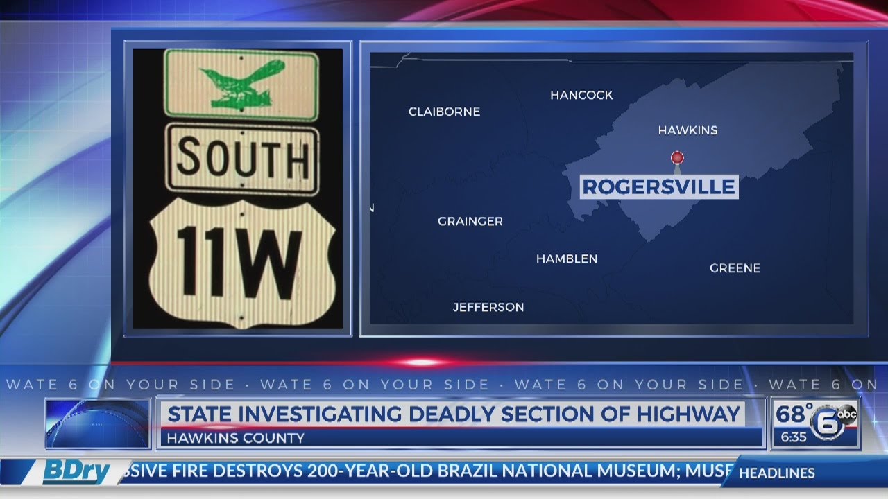 State investigating deadly section of Hawkins County highway