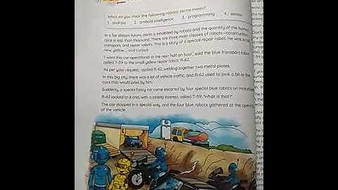 Grade 6 CBSE:English-Curious Robot