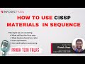 How to Prepare for CISSP 2021 Step by Step process for  complete beginners. Resource Sequence