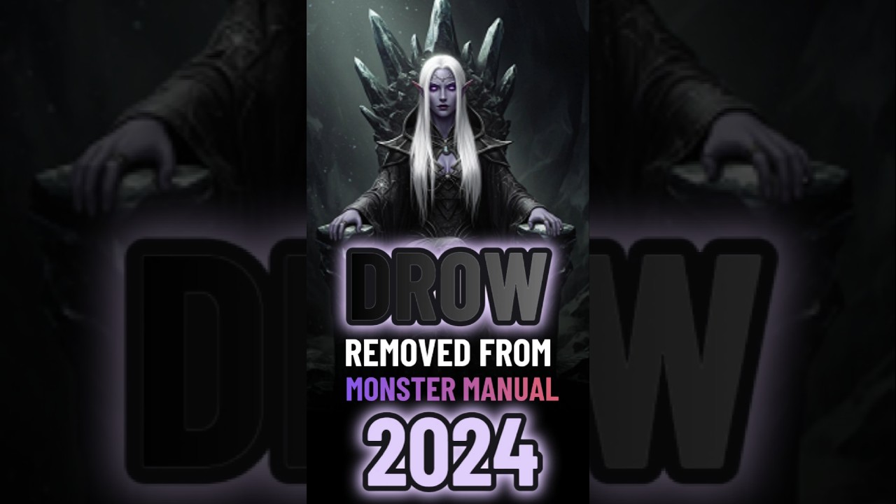 Why Did Wizards Change Drow In 2024?